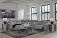 Modmax II Power Reclining Sectional with Chaise and Console - Massey's Furniture Barn (Watertown, NY) 