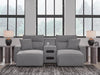 Modmax II Power Reclining Sectional with Chaise and Audio Console - Massey's Furniture Barn (Watertown, NY) 
