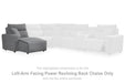 Modmax II Power Reclining Sectional with Chaise and Console - Massey's Furniture Barn (Watertown, NY) 