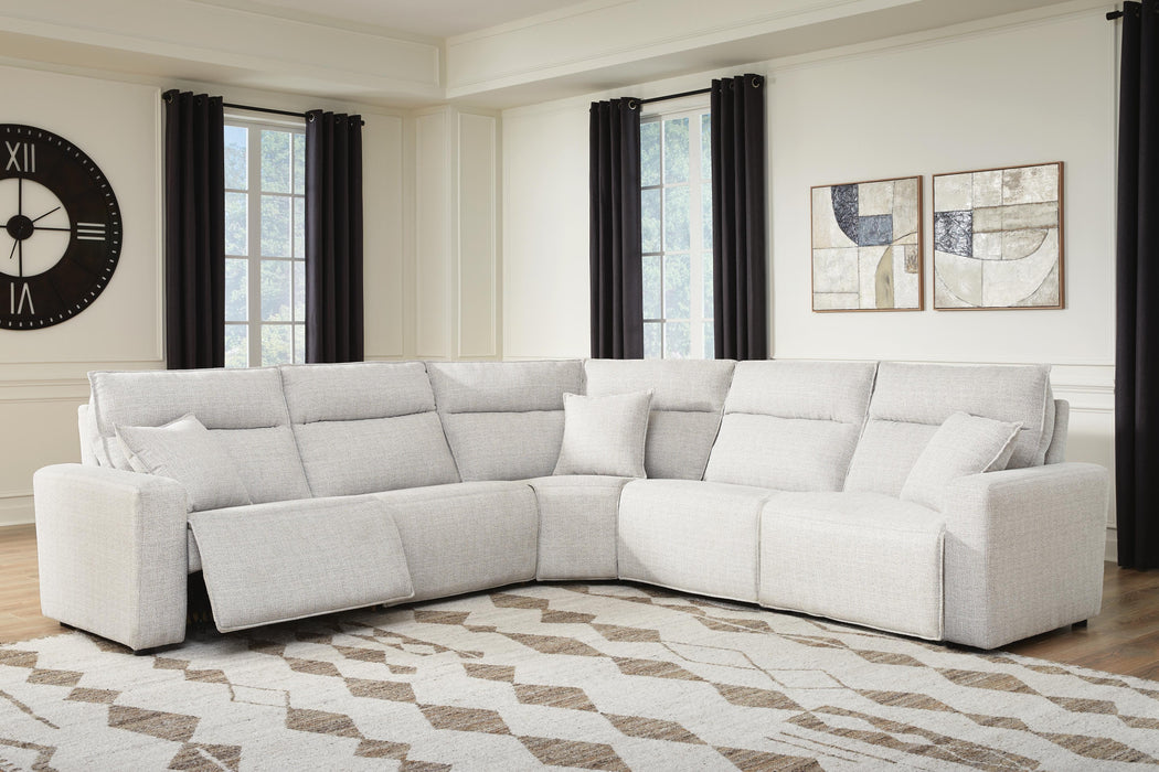 Modmax II Power Reclining Sectional - Massey's Furniture Barn (Watertown, NY) 