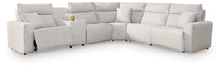 Modmax II Power Reclining Sectional with Console - Massey's Furniture Barn (Watertown, NY) 
