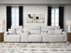 Modmax II Power Reclining Sectional with Consoles - Massey's Furniture Barn (Watertown, NY) 