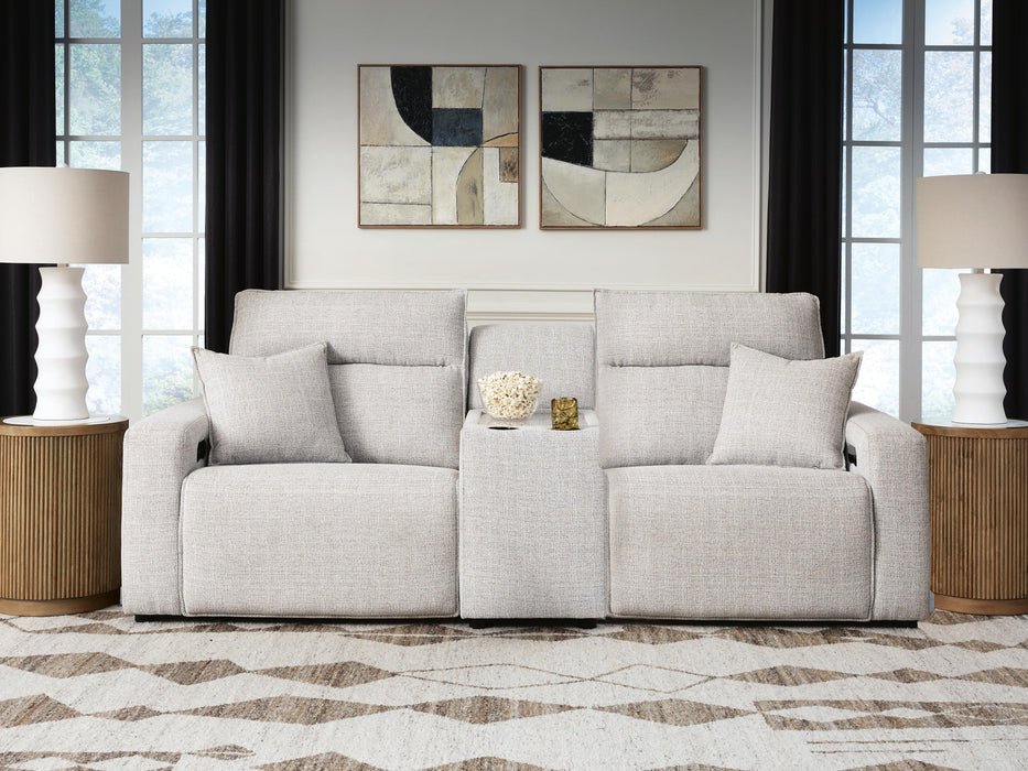 Modmax II Power Reclining Sectional with Console - Massey's Furniture Barn (Watertown, NY) 