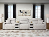 Modmax II Power Reclining Sectional with Audio Consoles - Massey's Furniture Barn (Watertown, NY) 