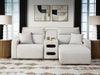 Modmax II Power Reclining Sectional with Chaise and Audio Console - Massey's Furniture Barn (Watertown, NY) 