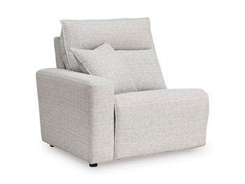 Modmax II Power Reclining Sectional with Chaise and Audio Console - Massey's Furniture Barn (Watertown, NY) 