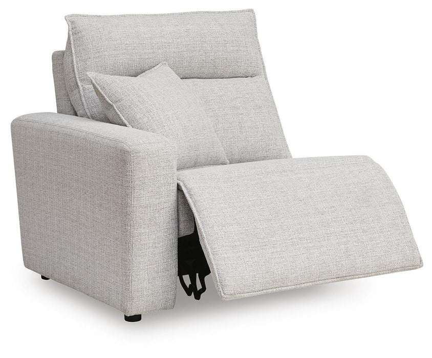 Modmax II Reclining Sectional with Chaise and Audio Console - Massey's Furniture Barn (Watertown, NY) 