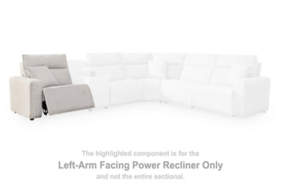 Modmax II Power Reclining Sectional with Audio Consoles - Massey's Furniture Barn (Watertown, NY) 