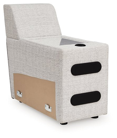 Modmax II Power Reclining Sectional with Audio Consoles - Massey's Furniture Barn (Watertown, NY) 