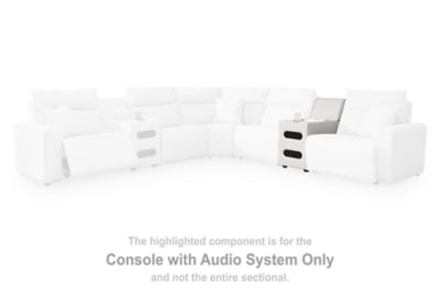Modmax II Power Reclining Sectional with Audio Consoles - Massey's Furniture Barn (Watertown, NY) 