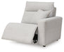 Modmax II Power Reclining Sectional with Chaise and Audio Console - Massey's Furniture Barn (Watertown, NY) 