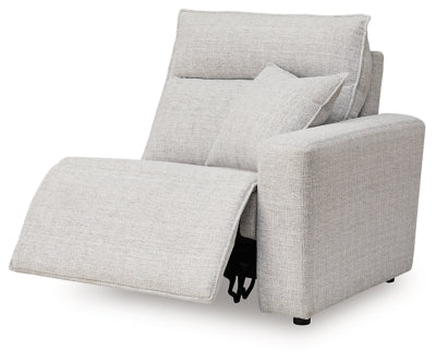 Modmax II Power Reclining Sectional with Audio Consoles - Massey's Furniture Barn (Watertown, NY) 