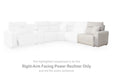 Modmax II Power Reclining Sectional with Audio Consoles - Massey's Furniture Barn (Watertown, NY) 
