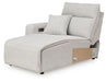 Modmax II Power Reclining Sectional with Chaise and Audio Console - Massey's Furniture Barn (Watertown, NY) 