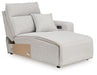 Modmax II Power Reclining Sectional with Chaise and Audio Console - Massey's Furniture Barn (Watertown, NY) 