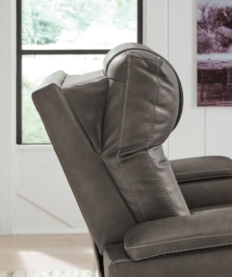 Feazada Power Recliner - Massey's Furniture Barn (Watertown, NY) 