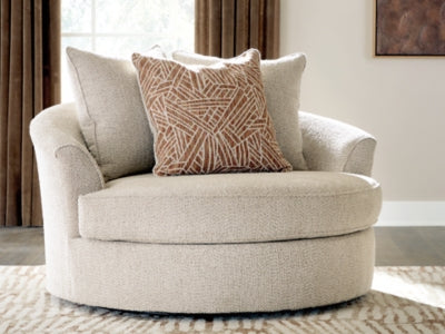 Steelwater Retreat Oversized Swivel Accent Chair - Massey's Furniture Barn (Watertown, NY) 