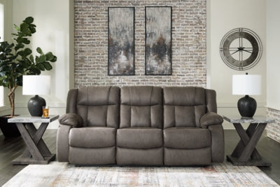 First Base Reclining Sofa - Massey's Furniture Barn (Watertown, NY) 