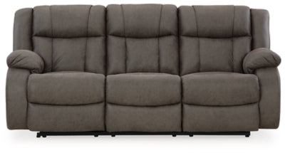 First Base Reclining Sofa - Massey's Furniture Barn (Watertown, NY) 