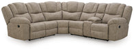 Ravenswaye Reclining Sectional with Console - Massey's Furniture Barn (Watertown, NY) 