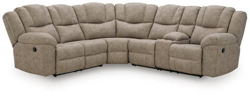 Ravenswaye Reclining Sectional with Console - Massey's Furniture Barn (Watertown, NY) 