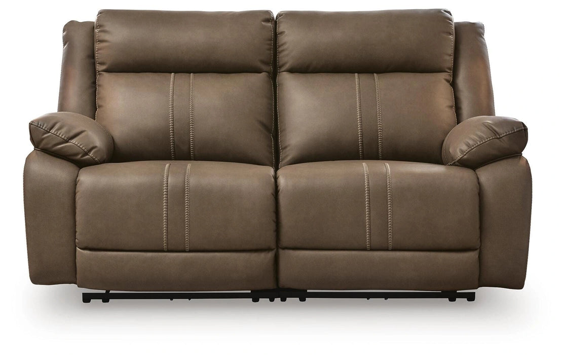 Max-Media Power Reclining Sectional Loveseat - Massey's Furniture Barn (Watertown, NY) 