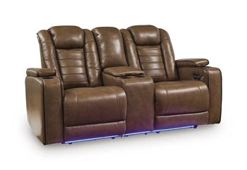 Metro Oasis Power Reclining Loveseat with Console