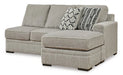Calnita Sectional with Chaise - Massey's Furniture Barn (Watertown, NY) 