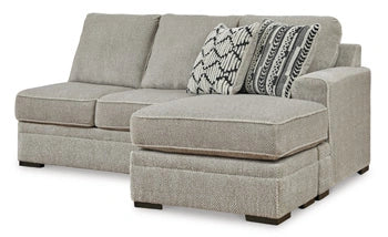 Calnita Sectional with Chaise - Massey's Furniture Barn (Watertown, NY) 