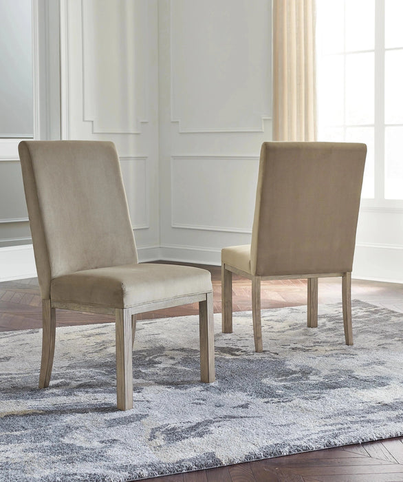 Chrestner Dining Chair - Massey's Furniture Barn (Watertown, NY) 