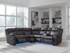 Perarrygin Reclining Sectional - Massey's Furniture Barn (Watertown, NY) 