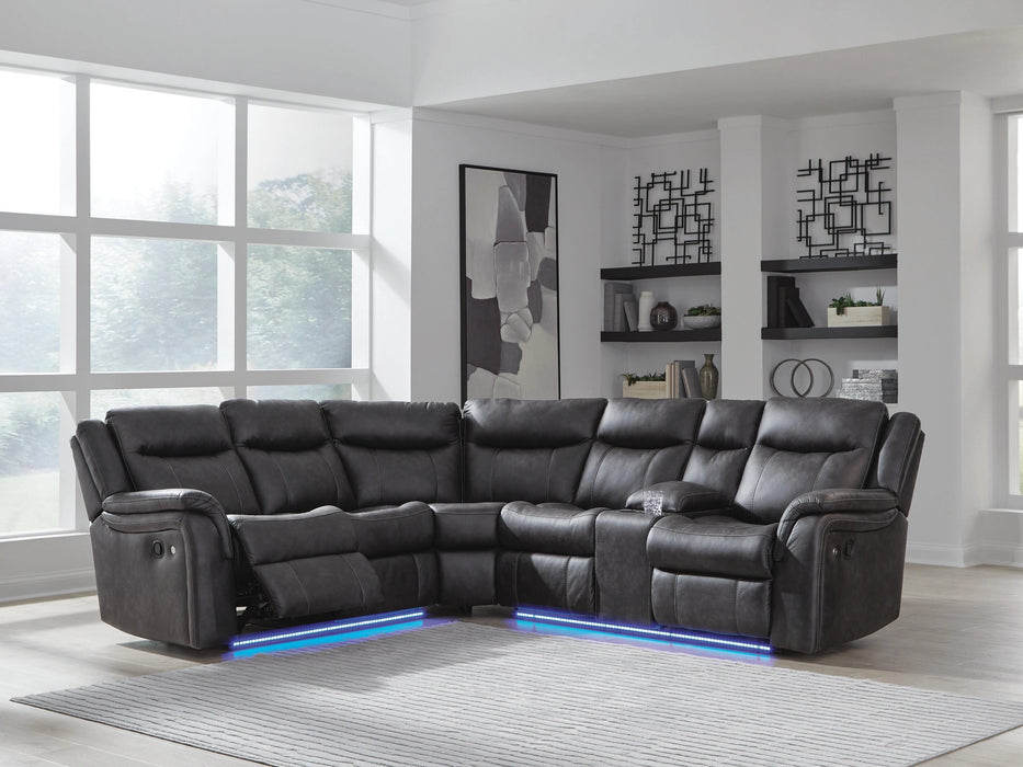 Perarrygin Reclining Sectional - Massey's Furniture Barn (Watertown, NY) 