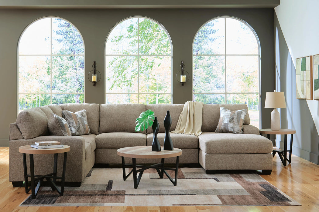 Newellen Sectional with Chaise - Massey's Furniture Barn (Watertown, NY) 