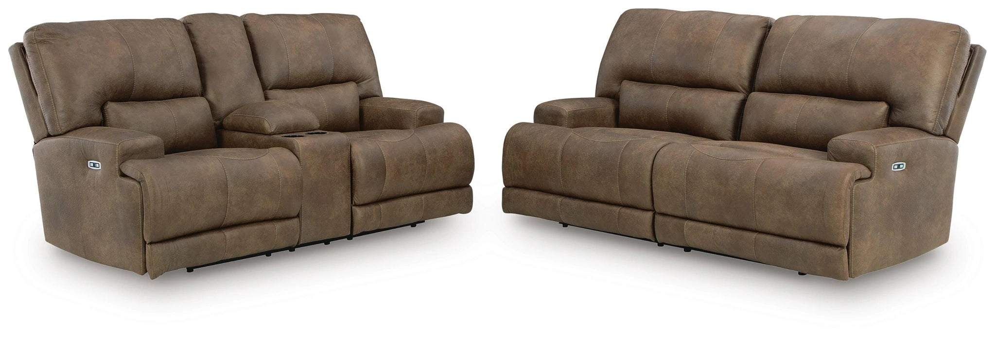 Beckley Place Reclining Living Room Set - Massey's Furniture Barn (Watertown, NY) 