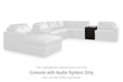 Modmax II Sectional with Chaise and Audio Consoles - Massey's Furniture Barn (Watertown, NY) 