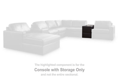 Modmax II Sectional Sofa with Storage Console - Massey's Furniture Barn (Watertown, NY) 