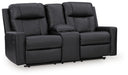 Mackmenville Reclining Loveseat with Console - Massey's Furniture Barn (Watertown, NY) 