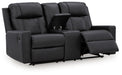 Mackmenville Reclining Loveseat with Console - Massey's Furniture Barn (Watertown, NY) 