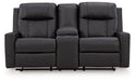 Mackmenville Reclining Loveseat with Console - Massey's Furniture Barn (Watertown, NY) 