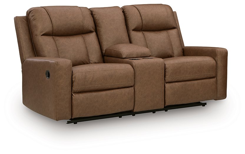 Mackmenville Reclining Loveseat with Console - Massey's Furniture Barn (Watertown, NY) 