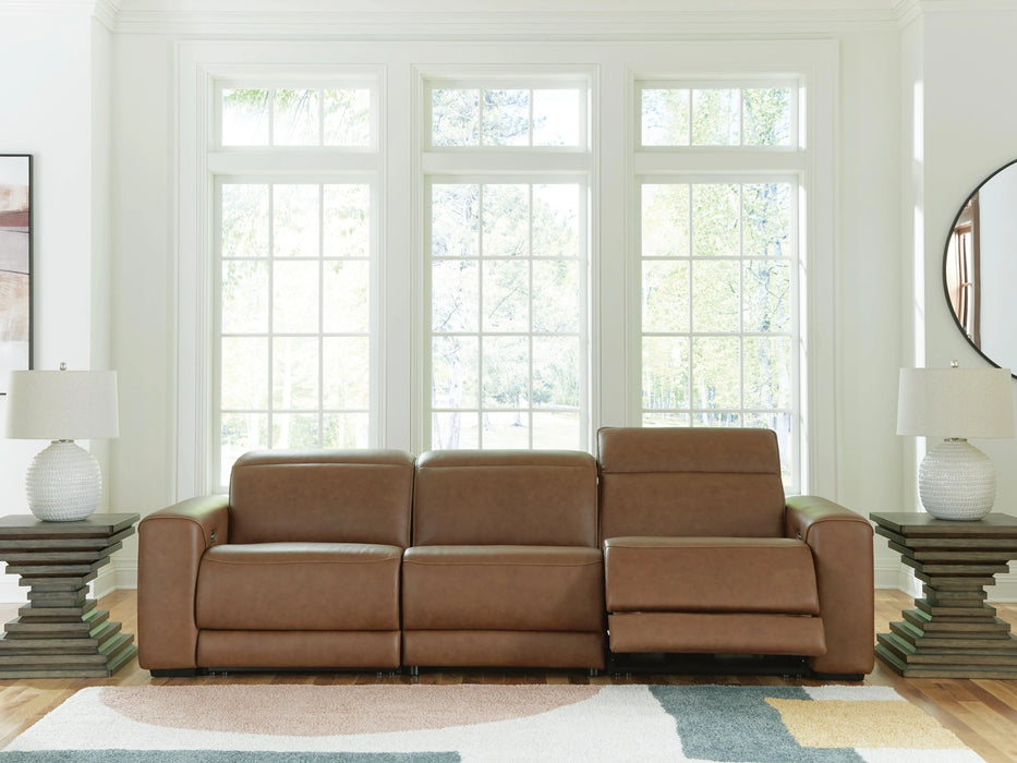 Rally-Up Power Reclining Sectional Sofa - Massey's Furniture Barn (Watertown, NY) 