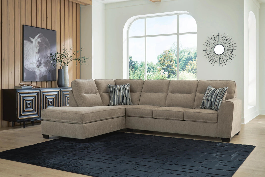 Olten Sectional with Chaise - Massey's Furniture Barn (Watertown, NY) 