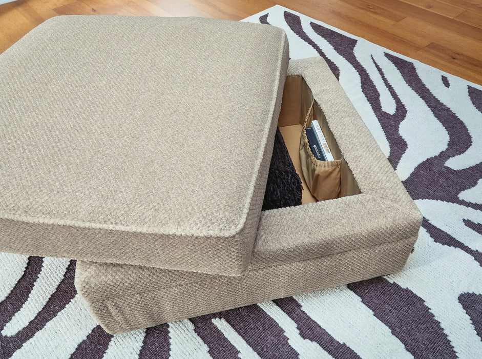 Calnita Ottoman With Storage - Massey's Furniture Barn (Watertown, NY) 