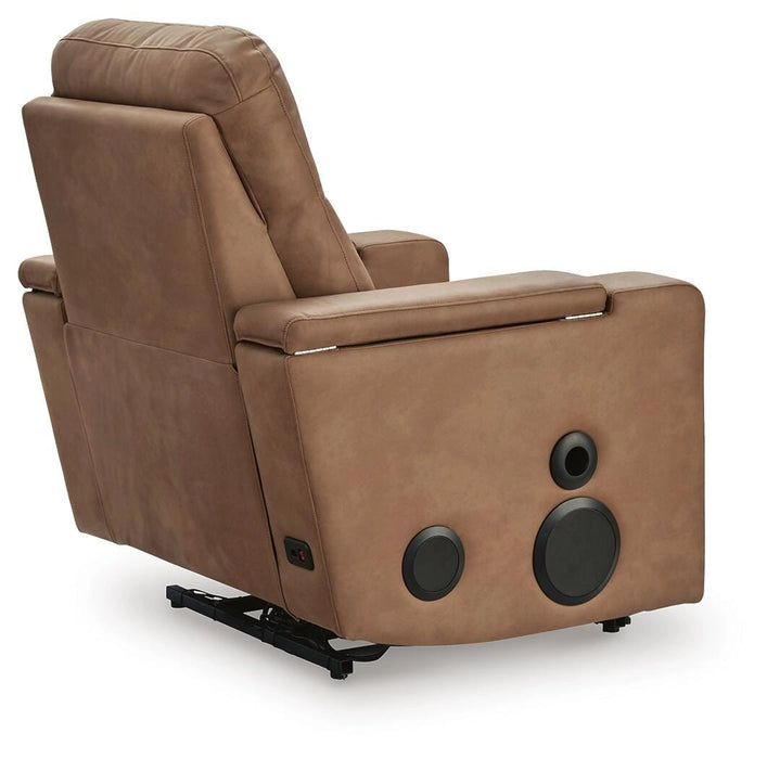 Flinlock Power Glider Recliner with Audio System - Massey's Furniture Barn (Watertown, NY) 