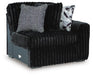 Midnight-Madness Sectional with Chaise - Massey's Furniture Barn (Watertown, NY) 