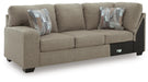 Newellen Sectional with Chaise - Massey's Furniture Barn (Watertown, NY) 