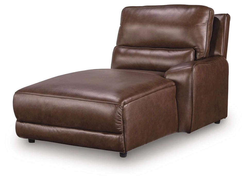 Silverbrooke Reclining Sectional with Double Chaise
