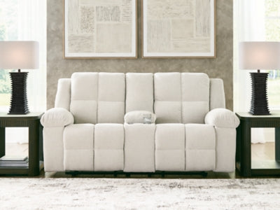 Orlen Reclining Loveseat with Console - Massey's Furniture Barn (Watertown, NY) 