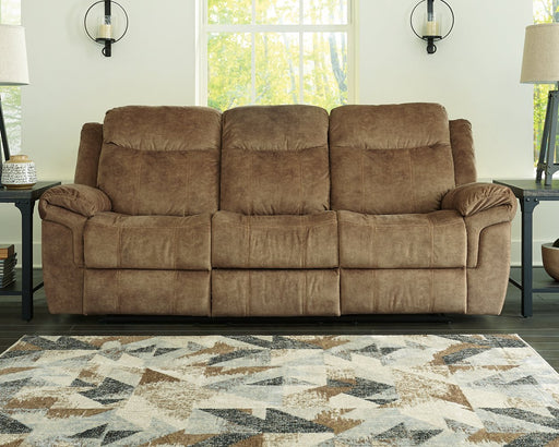 Huddle-Up Reclining Sofa with Drop Down Table - Massey's Furniture Barn (Watertown, NY) 