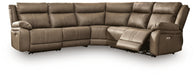Max-Media Power Reclining Sectional - Massey's Furniture Barn (Watertown, NY) 